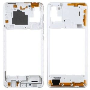 LCD Display Frame for Samsung Galaxy A21S White